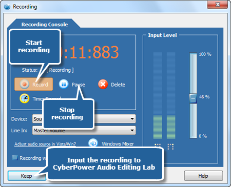 Start Recording Start Recording