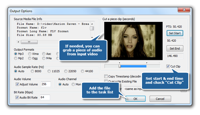 Clip Audio Clip Audio