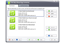 Free WMA MP3 OGG Converter Screenshots Screenshot